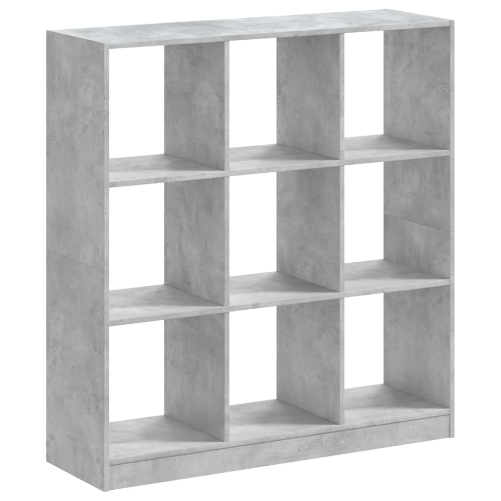 vidaXL Bibliotecă, gri beton, 102x32x108 cm, lemn prelucrat vidaXL Bibliotecă, gri beton, 102x32x108 cm, lemn prelucrat