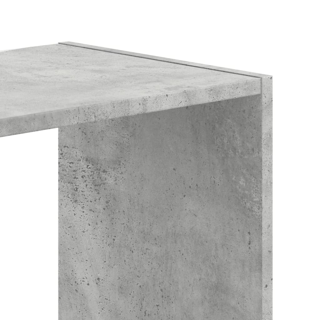 vidaXL Bibliotecă, gri beton, 102x32x108 cm, lemn prelucrat vidaXL Bibliotecă, gri beton, 102x32x108 cm, lemn prelucrat