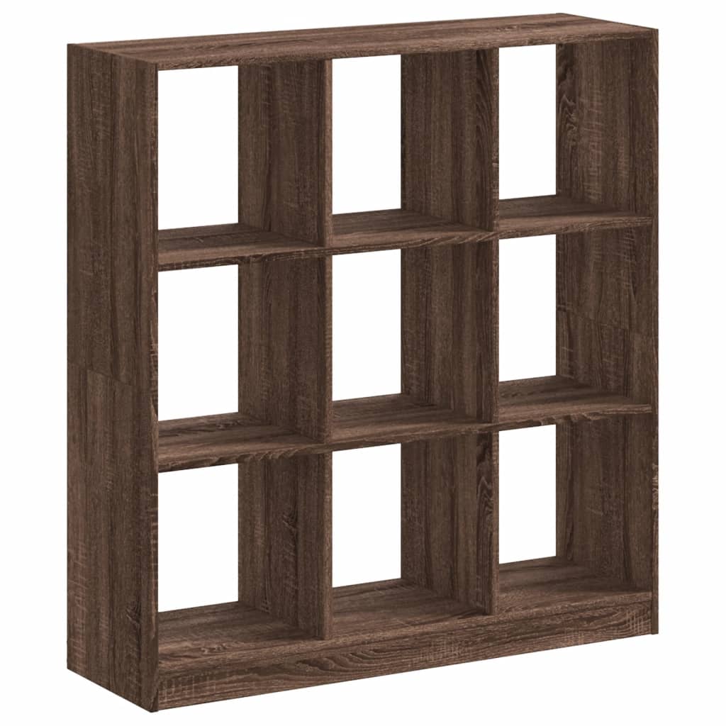 vidaXL Bibliotecă, stejar maro, 102x32x108 cm, lemn prelucrat