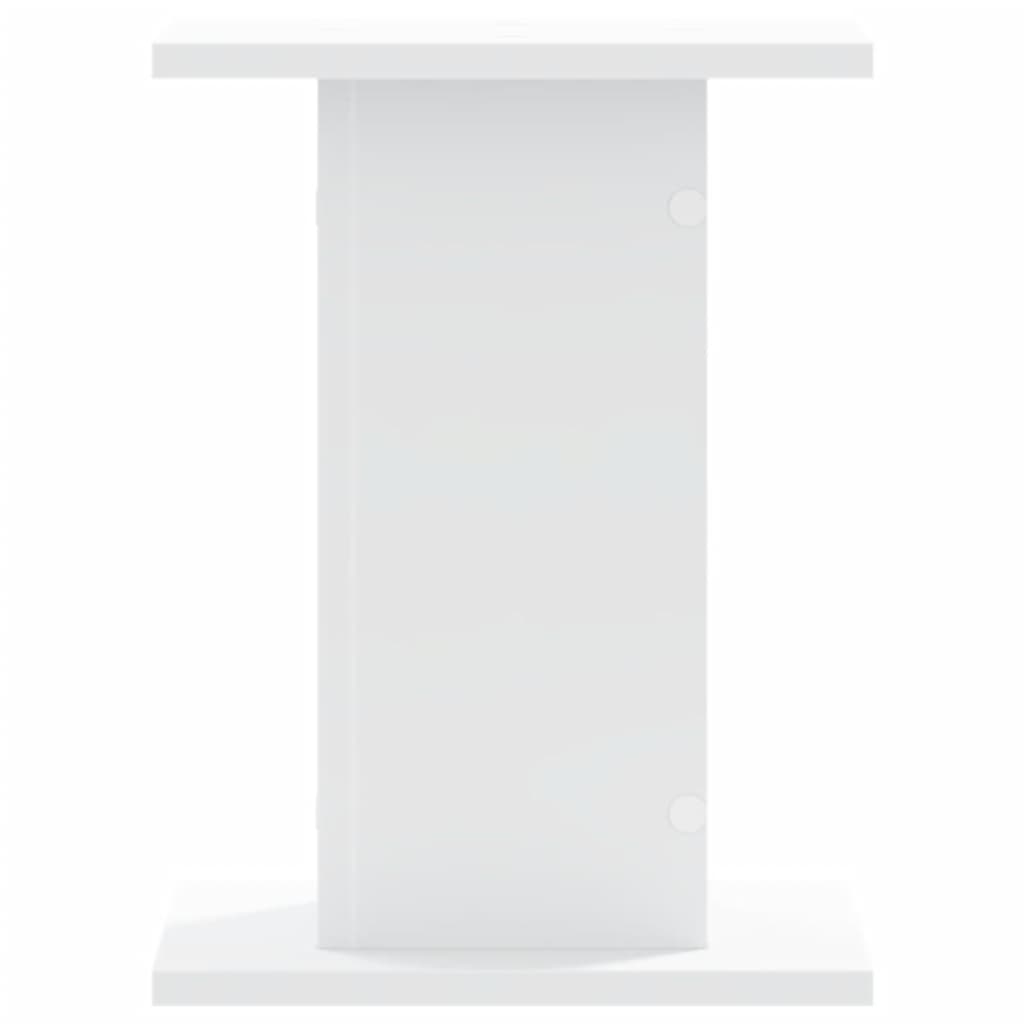 vidaXL Suporturi de plante, 2 buc., alb, 30x30x40 cm, lemn prelucrat vidaXL Suporturi de plante, 2 buc., alb, 30x30x40 cm, lemn prelucrat