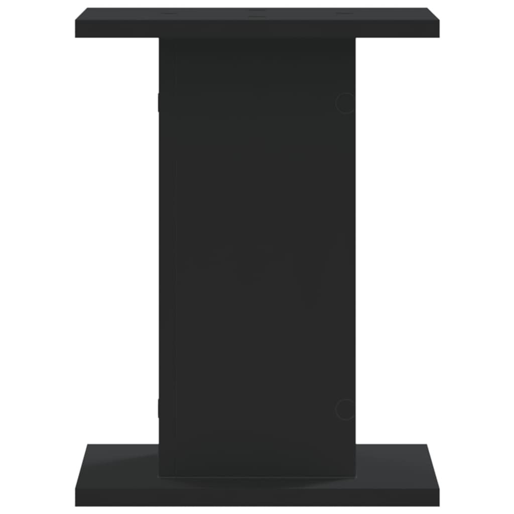 vidaXL Suporturi de plante 2 buc. negru 30x30x40 cm lemn prelucrat vidaXL Suporturi de plante 2 buc. negru 30x30x40 cm lemn prelucrat