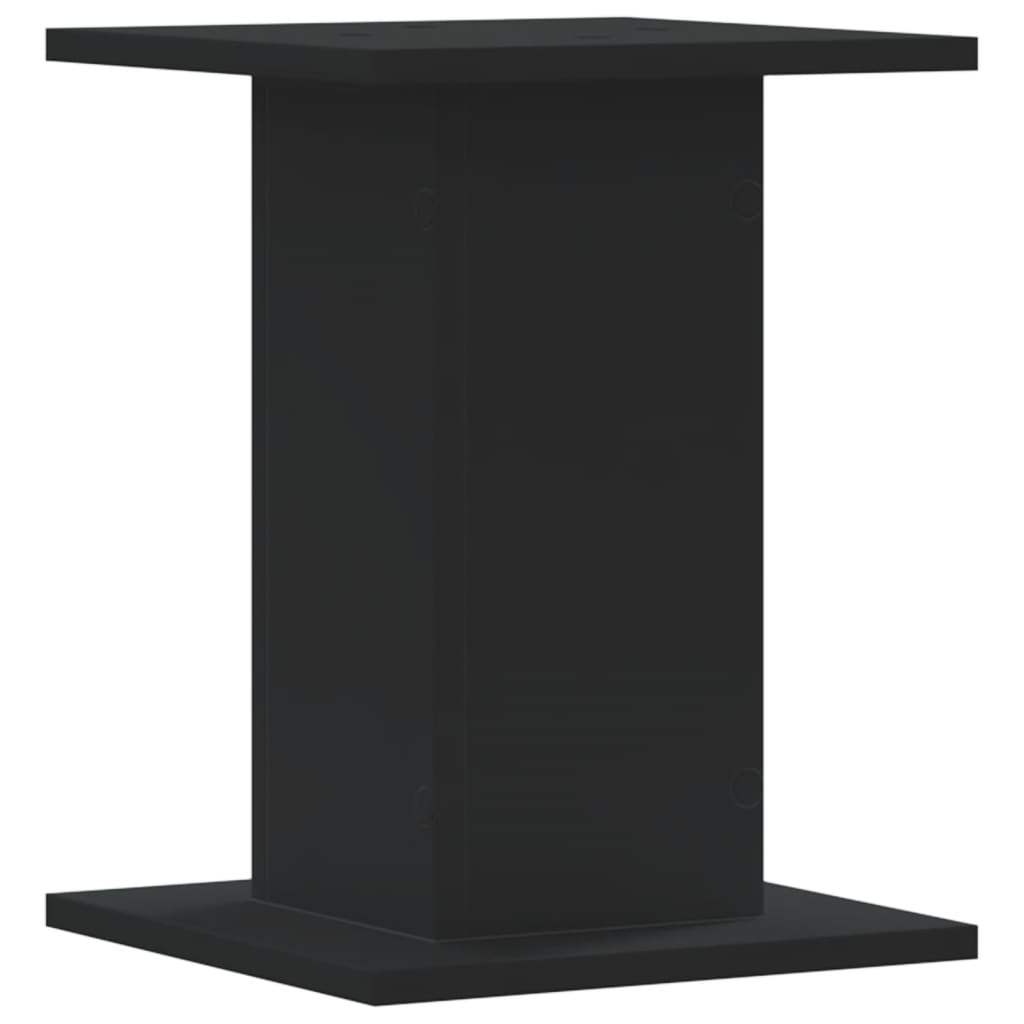 vidaXL Suporturi de plante 2 buc. negru 30x30x40 cm lemn prelucrat vidaXL Suporturi de plante 2 buc. negru 30x30x40 cm lemn prelucrat