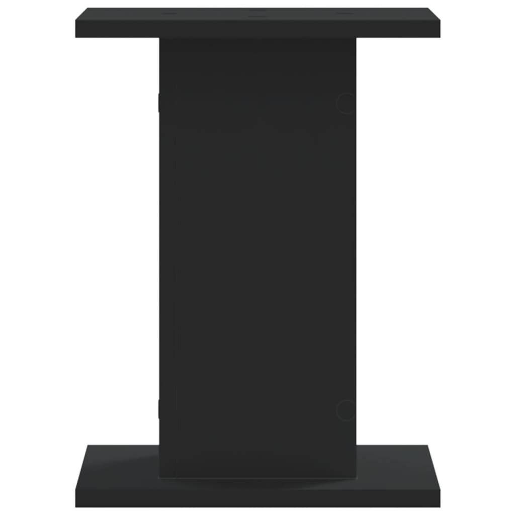 vidaXL Suporturi de plante 2 buc. negru 30x30x40 cm lemn prelucrat vidaXL Suporturi de plante 2 buc. negru 30x30x40 cm lemn prelucrat
