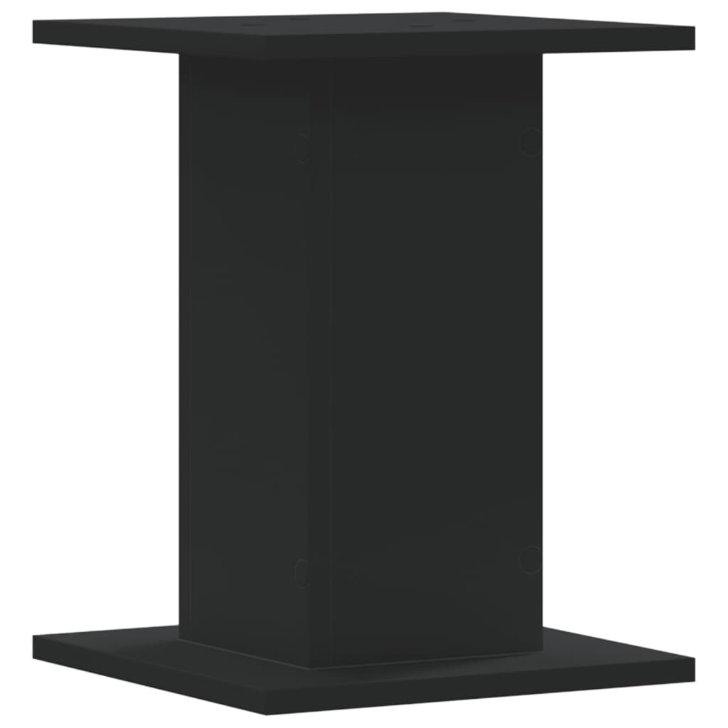 vidaXL Suporturi de plante 2 buc. negru 30x30x40 cm lemn prelucrat vidaXL Suporturi de plante 2 buc. negru 30x30x40 cm lemn prelucrat