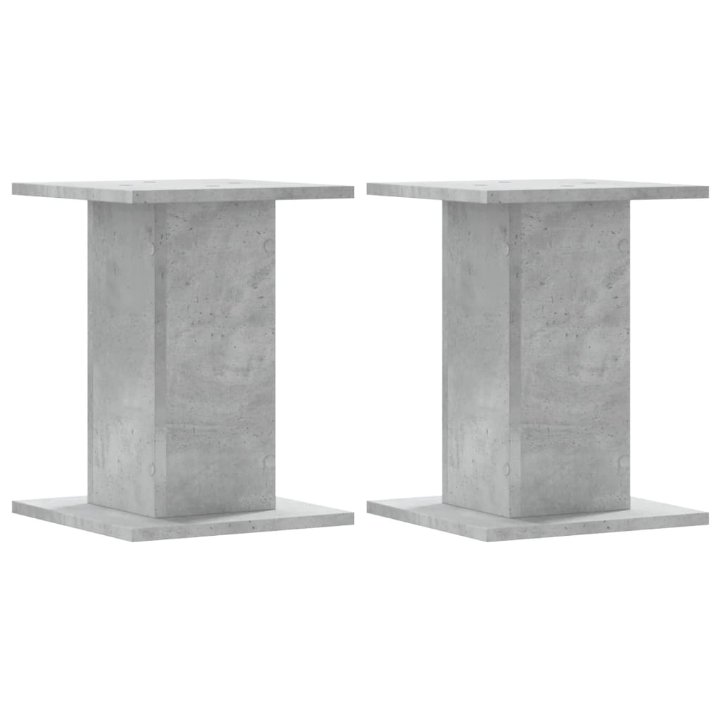 vidaXL Suport de plante, 2 buc., gri beton, 30x30x40 cm lemn prelucrat vidaXL Suport de plante, 2 buc., gri beton, 30x30x40 cm lemn prelucrat