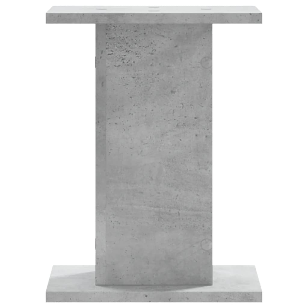 vidaXL Suport de plante, 2 buc., gri beton, 30x30x40 cm lemn prelucrat vidaXL Suport de plante, 2 buc., gri beton, 30x30x40 cm lemn prelucrat