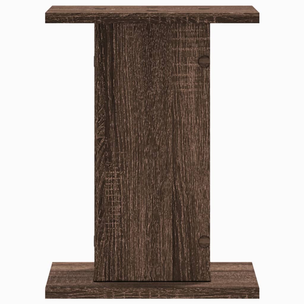 vidaXL Suporturi plante 2 buc. stejar maro 30x30x40 cm lemn prelucrat vidaXL Suporturi plante 2 buc. stejar maro 30x30x40 cm lemn prelucrat