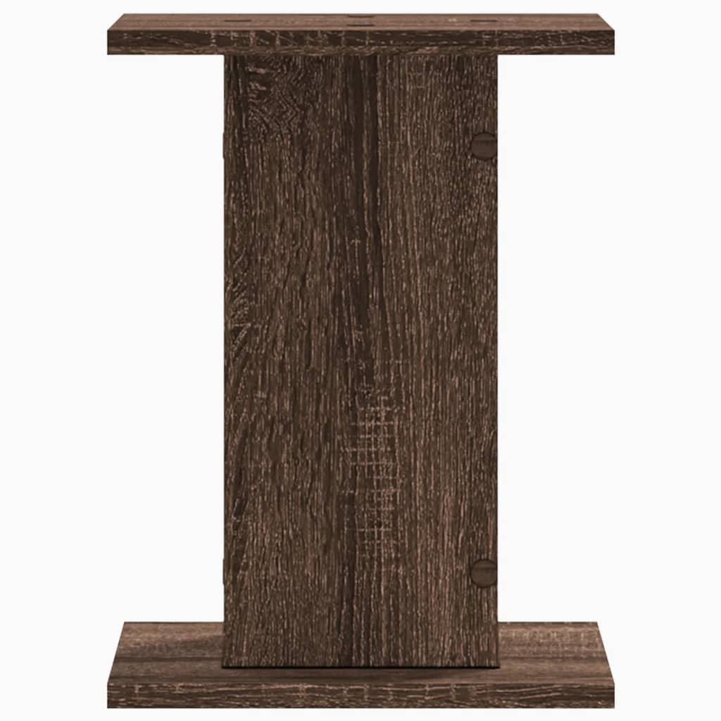 vidaXL Suporturi plante 2 buc. stejar maro 30x30x40 cm lemn prelucrat vidaXL Suporturi plante 2 buc. stejar maro 30x30x40 cm lemn prelucrat