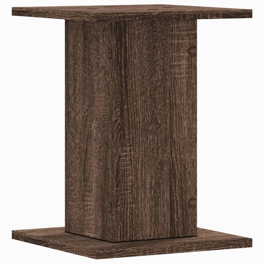 vidaXL Suporturi plante 2 buc. stejar maro 30x30x40 cm lemn prelucrat vidaXL Suporturi plante 2 buc. stejar maro 30x30x40 cm lemn prelucrat