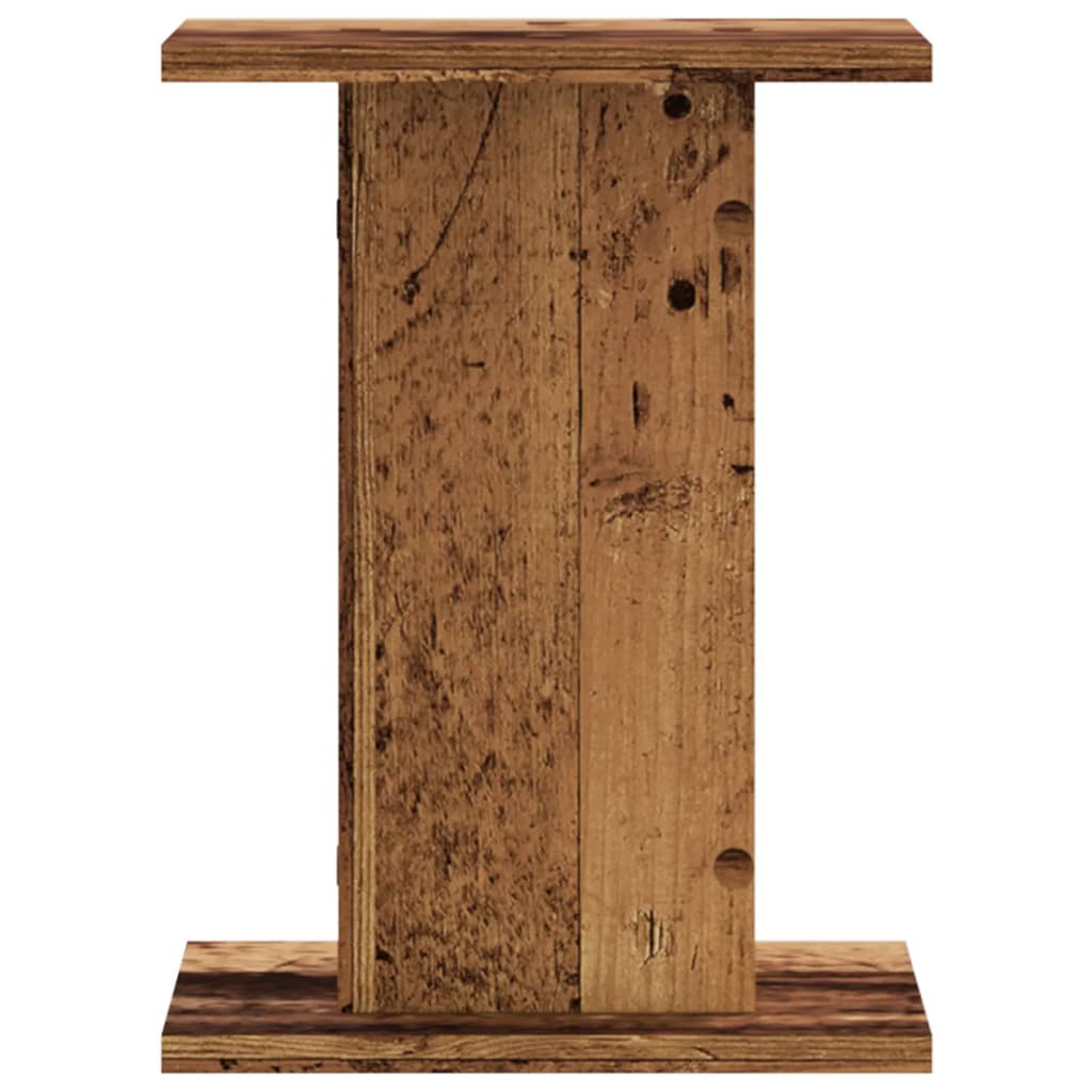 vidaXL Suporturi de plante 2 buc. lemn vechi 30x30x40cm lemn prelucrat vidaXL Suporturi de plante 2 buc. lemn vechi 30x30x40cm lemn prelucrat
