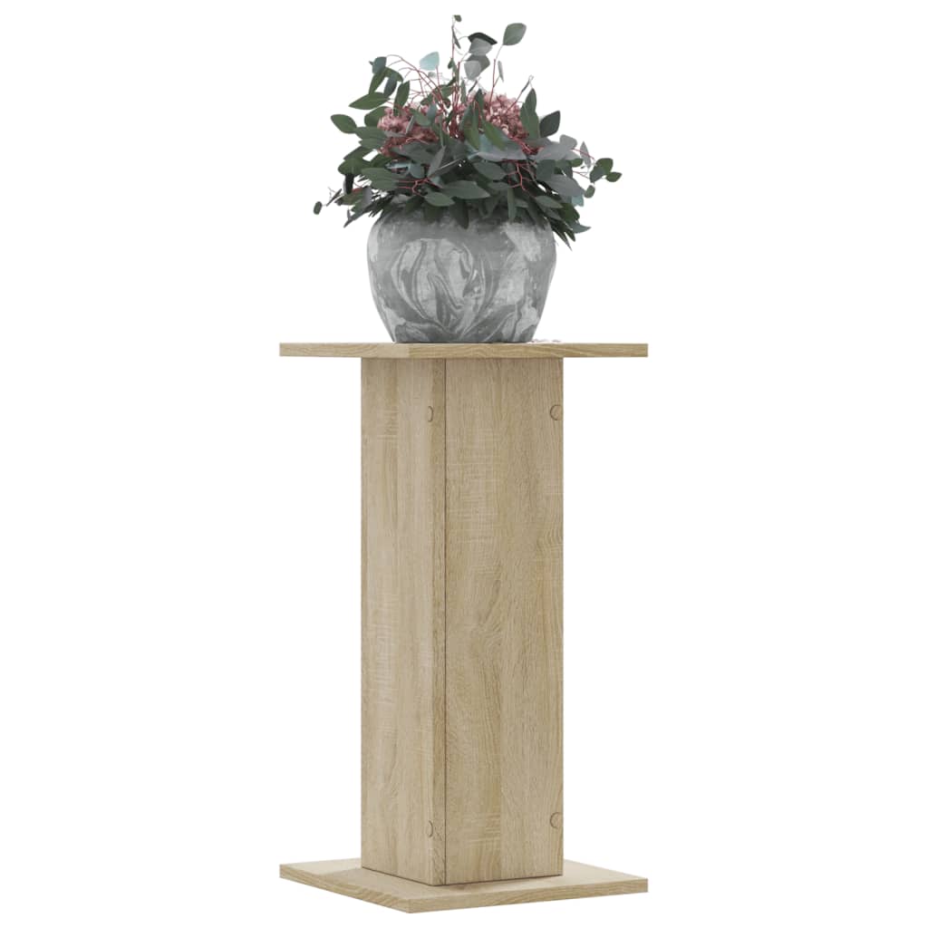vidaXL Suporturi de plante 2 buc. sonoma 30x30x60 cm lemn prelucrat vidaXL Suporturi de plante 2 buc. sonoma 30x30x60 cm lemn prelucrat