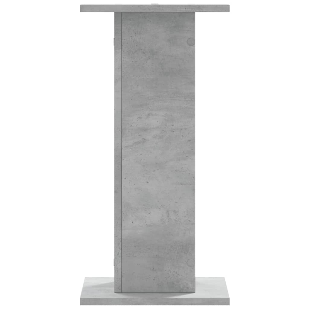 vidaXL Suport de plante, 2 buc., gri beton, 30x30x60 cm lemn prelucrat vidaXL Suport de plante, 2 buc., gri beton, 30x30x60 cm lemn prelucrat