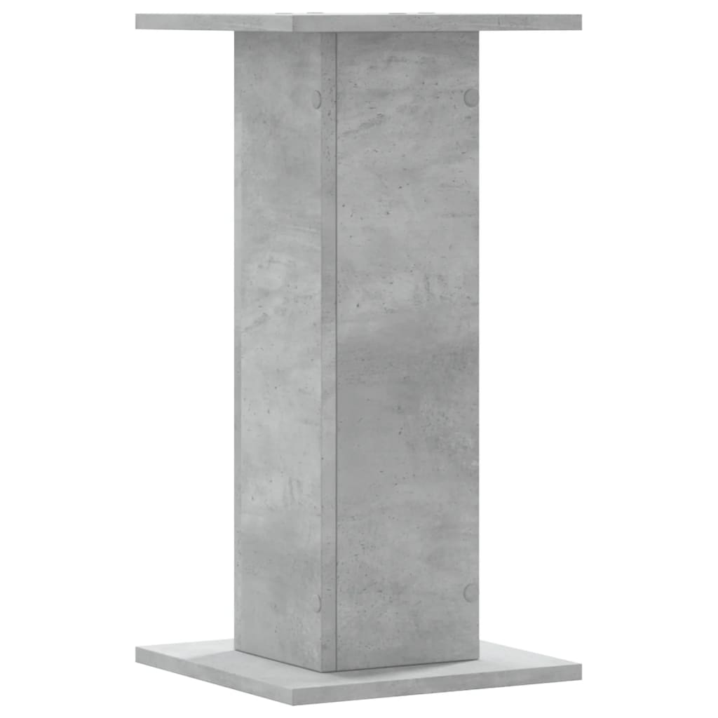 vidaXL Suport de plante, 2 buc., gri beton, 30x30x60 cm lemn prelucrat vidaXL Suport de plante, 2 buc., gri beton, 30x30x60 cm lemn prelucrat