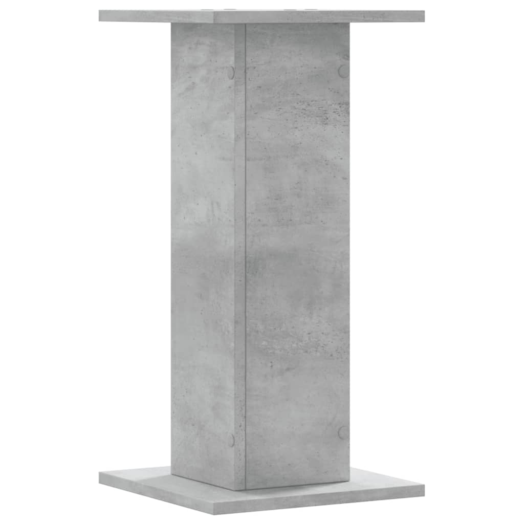 vidaXL Suport de plante, 2 buc., gri beton, 30x30x60 cm lemn prelucrat vidaXL Suport de plante, 2 buc., gri beton, 30x30x60 cm lemn prelucrat