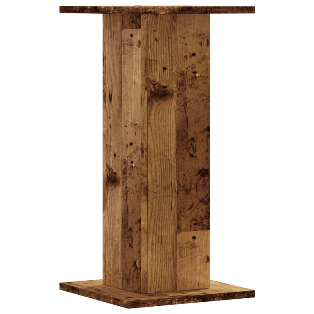 vidaXL Suporturi de plante 2 buc. lemn vechi 30x30x60cm lemn prelucrat vidaXL Suporturi de plante 2 buc. lemn vechi 30x30x60cm lemn prelucrat