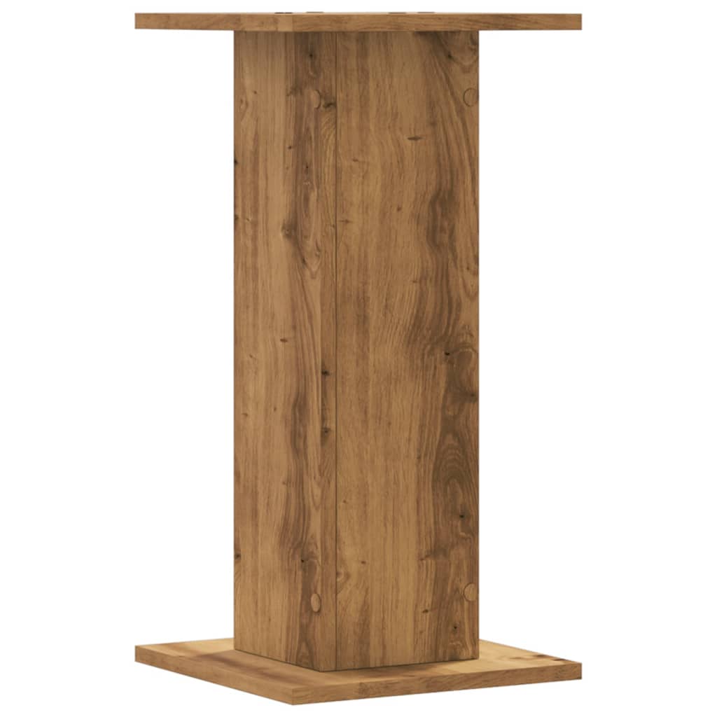 vidaXL Suporturi de plante, 2 buc., stejar artizanal, 30x30x60cm, lemn vidaXL Suporturi de plante, 2 buc., stejar artizanal, 30x30x60cm, lemn