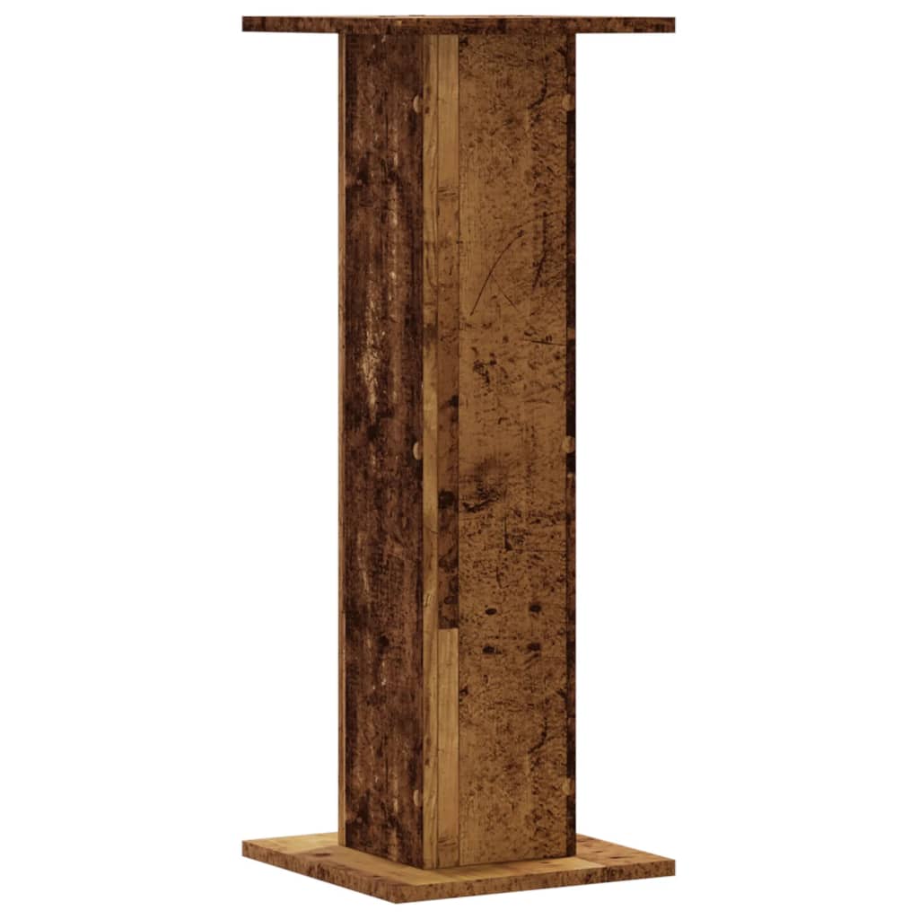 vidaXL Suporturi de plante 2 buc. lemn vechi 30x30x80cm lemn prelucrat vidaXL Suporturi de plante 2 buc. lemn vechi 30x30x80cm lemn prelucrat