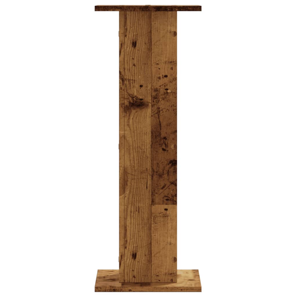 vidaXL Suporturi de plante 2 buc. lemn vechi 30x30x80cm lemn prelucrat vidaXL Suporturi de plante 2 buc. lemn vechi 30x30x80cm lemn prelucrat