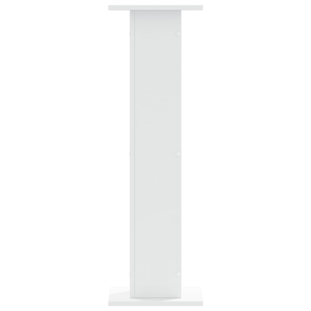 vidaXL Suporturi de plante, 2 buc., alb, 30x30x95 cm, lemn prelucrat vidaXL Suporturi de plante, 2 buc., alb, 30x30x95 cm, lemn prelucrat