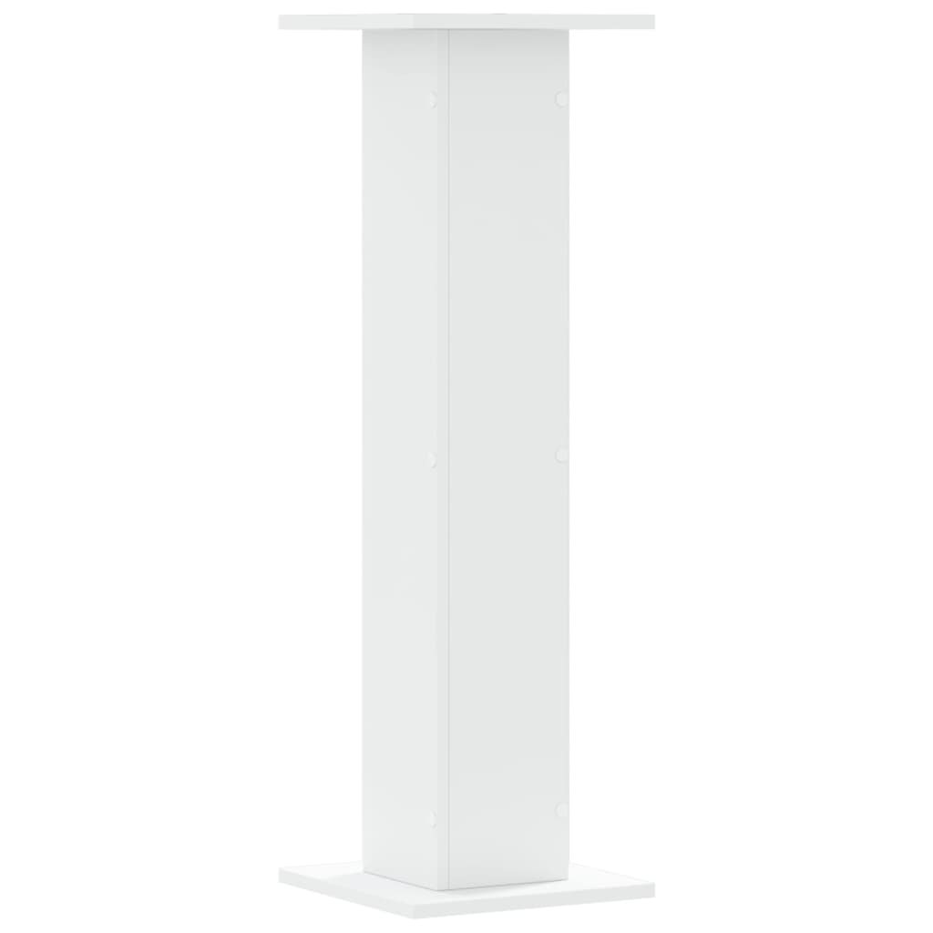 vidaXL Suporturi de plante, 2 buc., alb, 30x30x95 cm, lemn prelucrat vidaXL Suporturi de plante, 2 buc., alb, 30x30x95 cm, lemn prelucrat