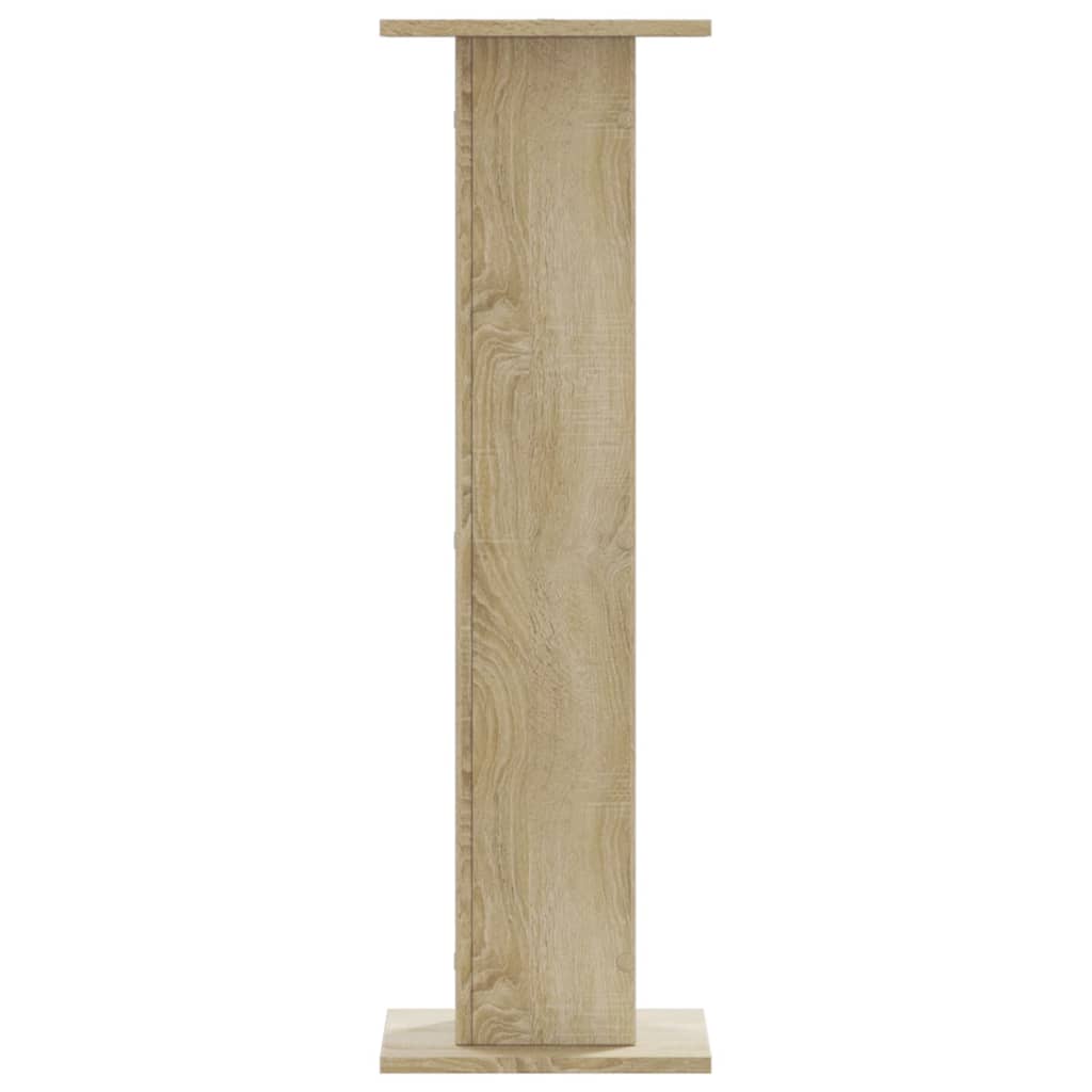 vidaXL Suporturi plante 2 buc. stejar sonoma 30x30x95cm lemn prelucrat vidaXL Suporturi plante 2 buc. stejar sonoma 30x30x95cm lemn prelucrat