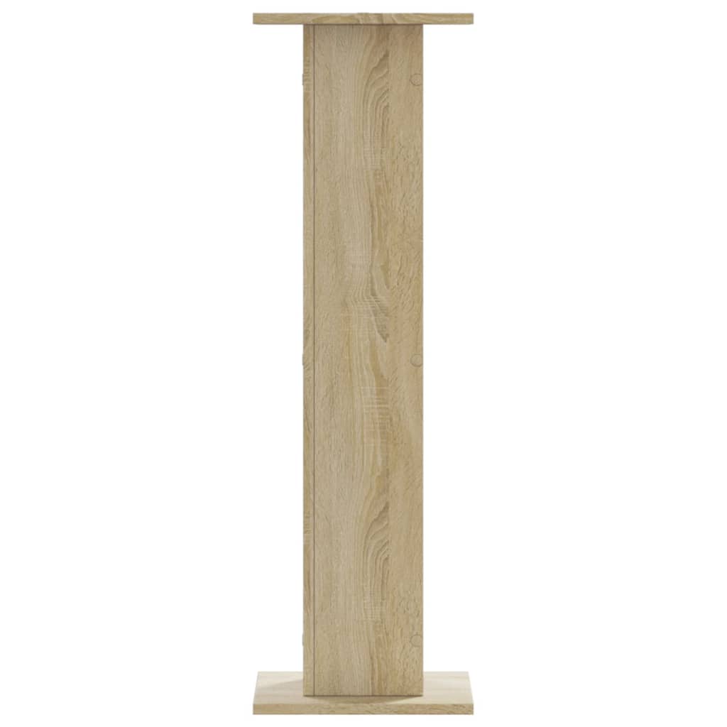 vidaXL Suporturi plante 2 buc. stejar sonoma 30x30x95cm lemn prelucrat vidaXL Suporturi plante 2 buc. stejar sonoma 30x30x95cm lemn prelucrat