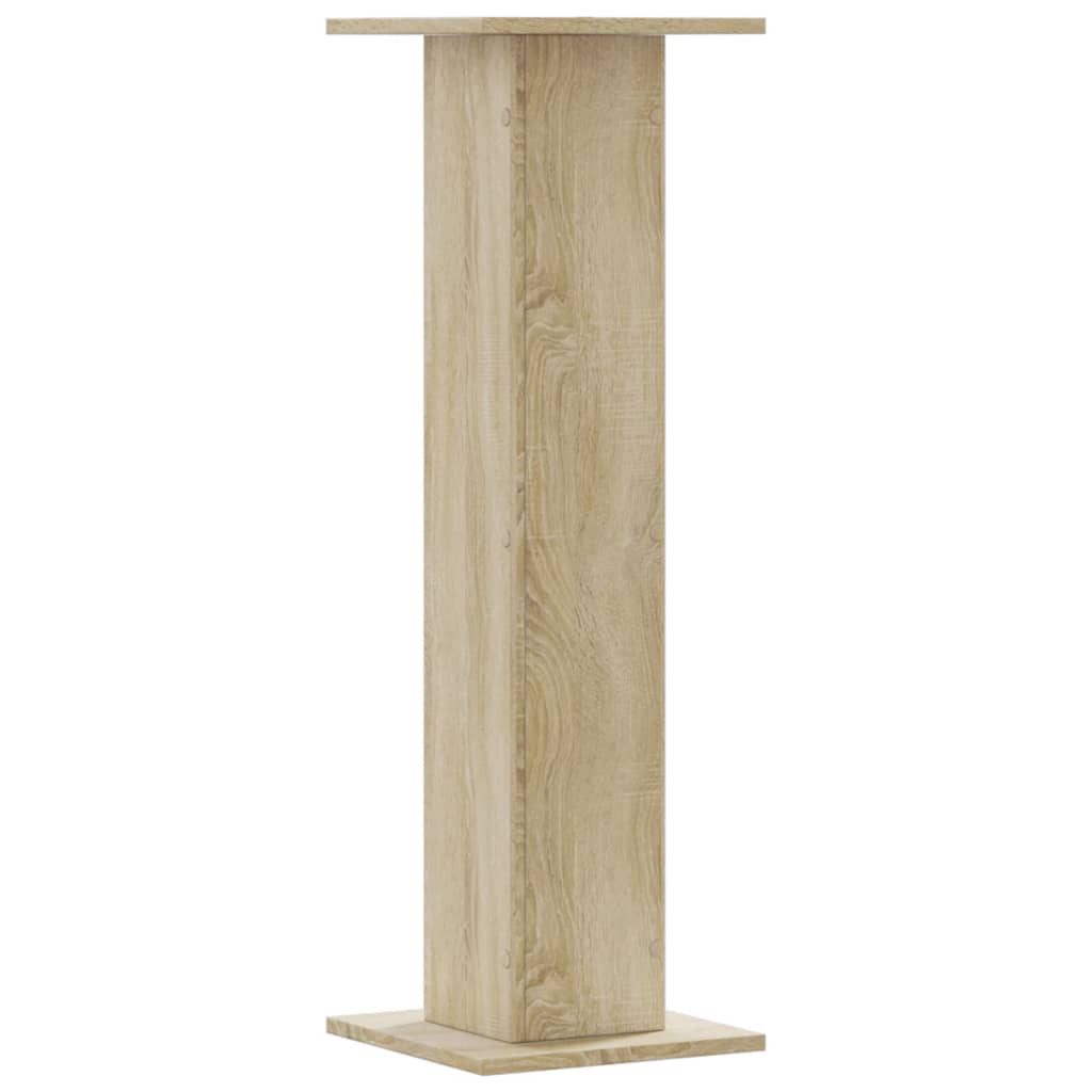 vidaXL Suporturi plante 2 buc. stejar sonoma 30x30x95cm lemn prelucrat vidaXL Suporturi plante 2 buc. stejar sonoma 30x30x95cm lemn prelucrat