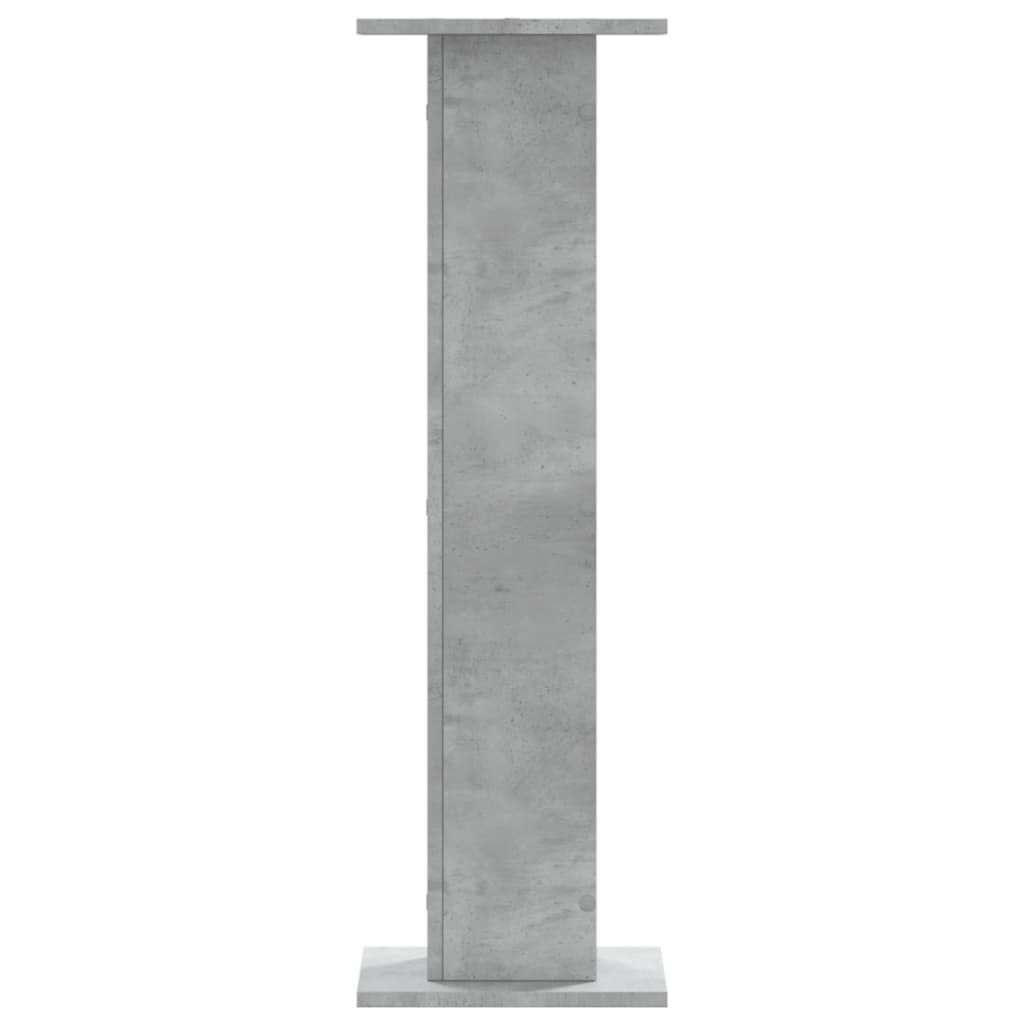 vidaXL Suport de plante, 2 buc., gri beton, 30x30x95 cm lemn prelucrat vidaXL Suport de plante, 2 buc., gri beton, 30x30x95 cm lemn prelucrat