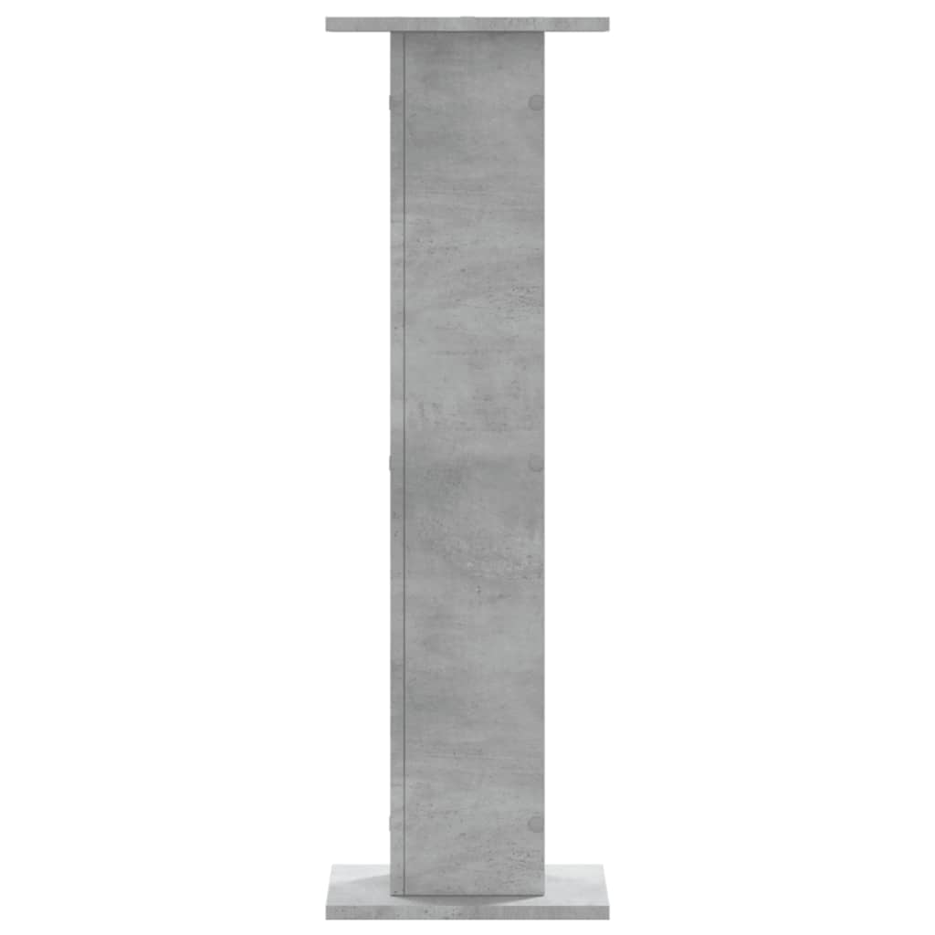 vidaXL Suport de plante, 2 buc., gri beton, 30x30x95 cm lemn prelucrat vidaXL Suport de plante, 2 buc., gri beton, 30x30x95 cm lemn prelucrat