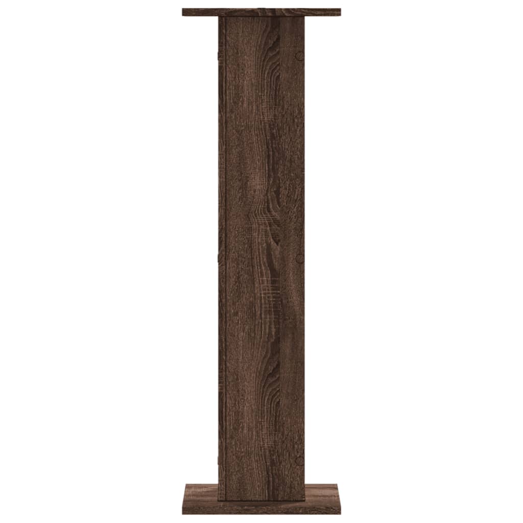 vidaXL Suporturi plante 2 buc. stejar maro 30x30x95 cm lemn prelucrat vidaXL Suporturi plante 2 buc. stejar maro 30x30x95 cm lemn prelucrat