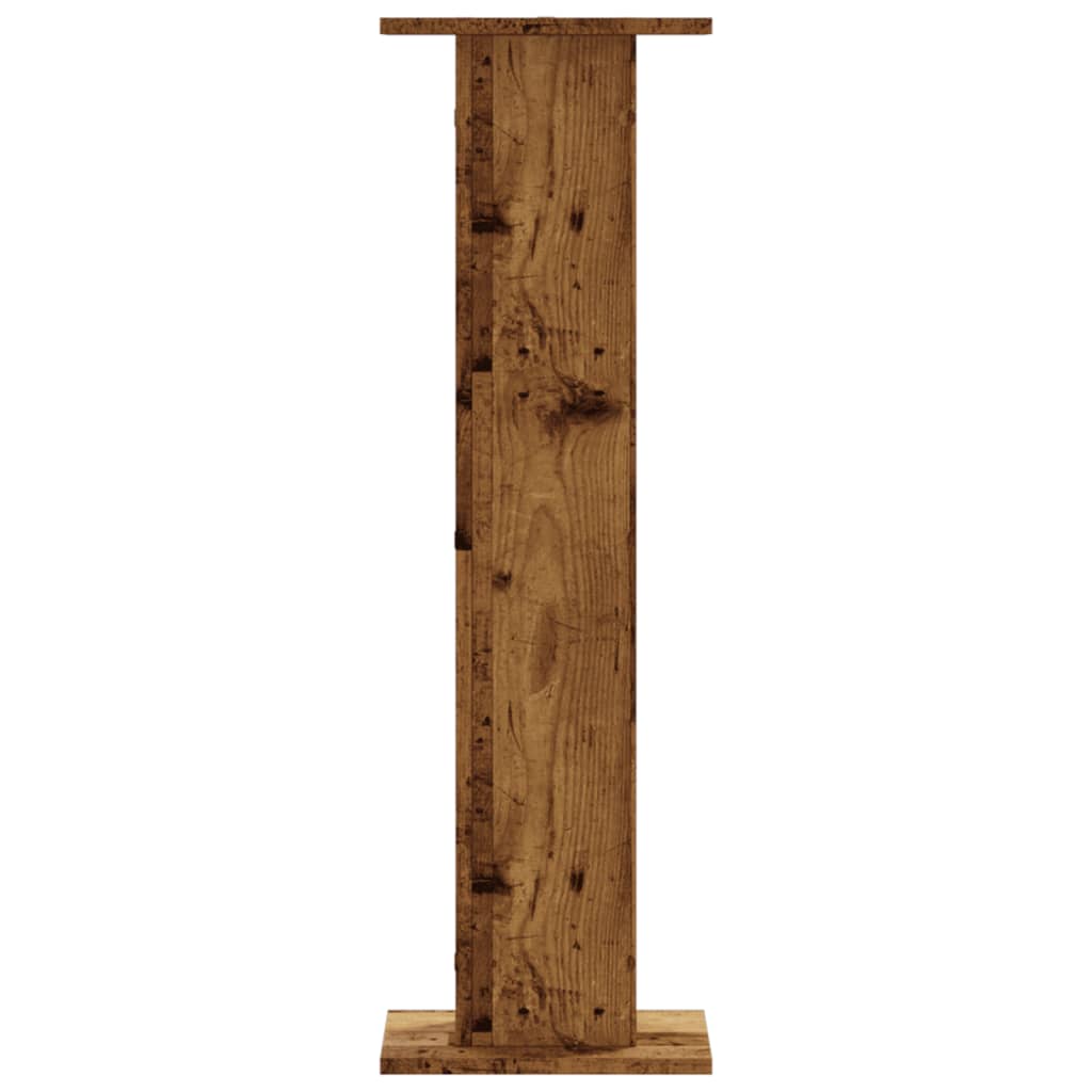 vidaXL Suporturi de plante 2 buc. lemn vechi 30x30x95cm lemn prelucrat vidaXL Suporturi de plante 2 buc. lemn vechi 30x30x95cm lemn prelucrat