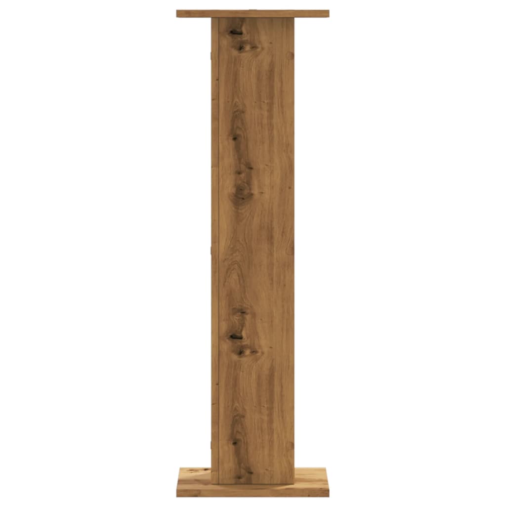 vidaXL Suporturi de plante, 2 buc., stejar artizanal, 30x30x95cm, lemn