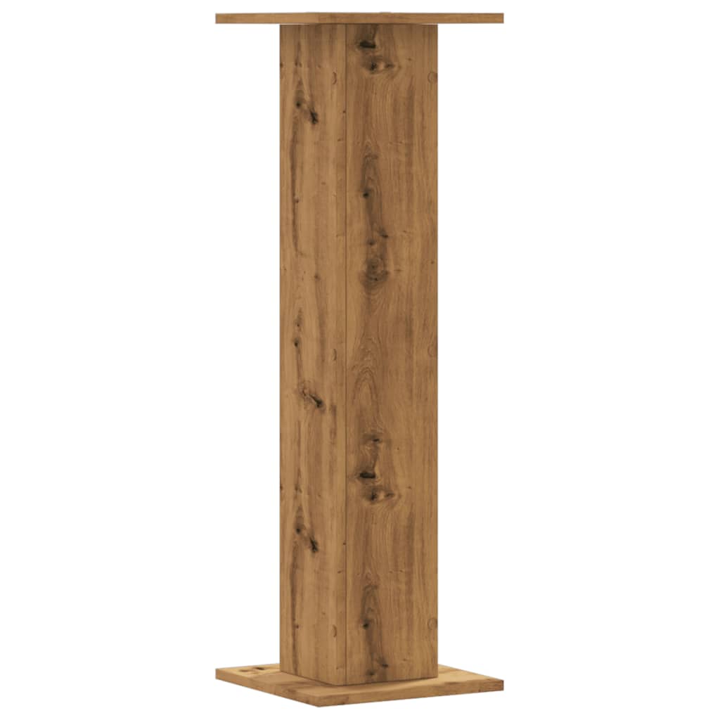 vidaXL Suporturi de plante, 2 buc., stejar artizanal, 30x30x95cm, lemn