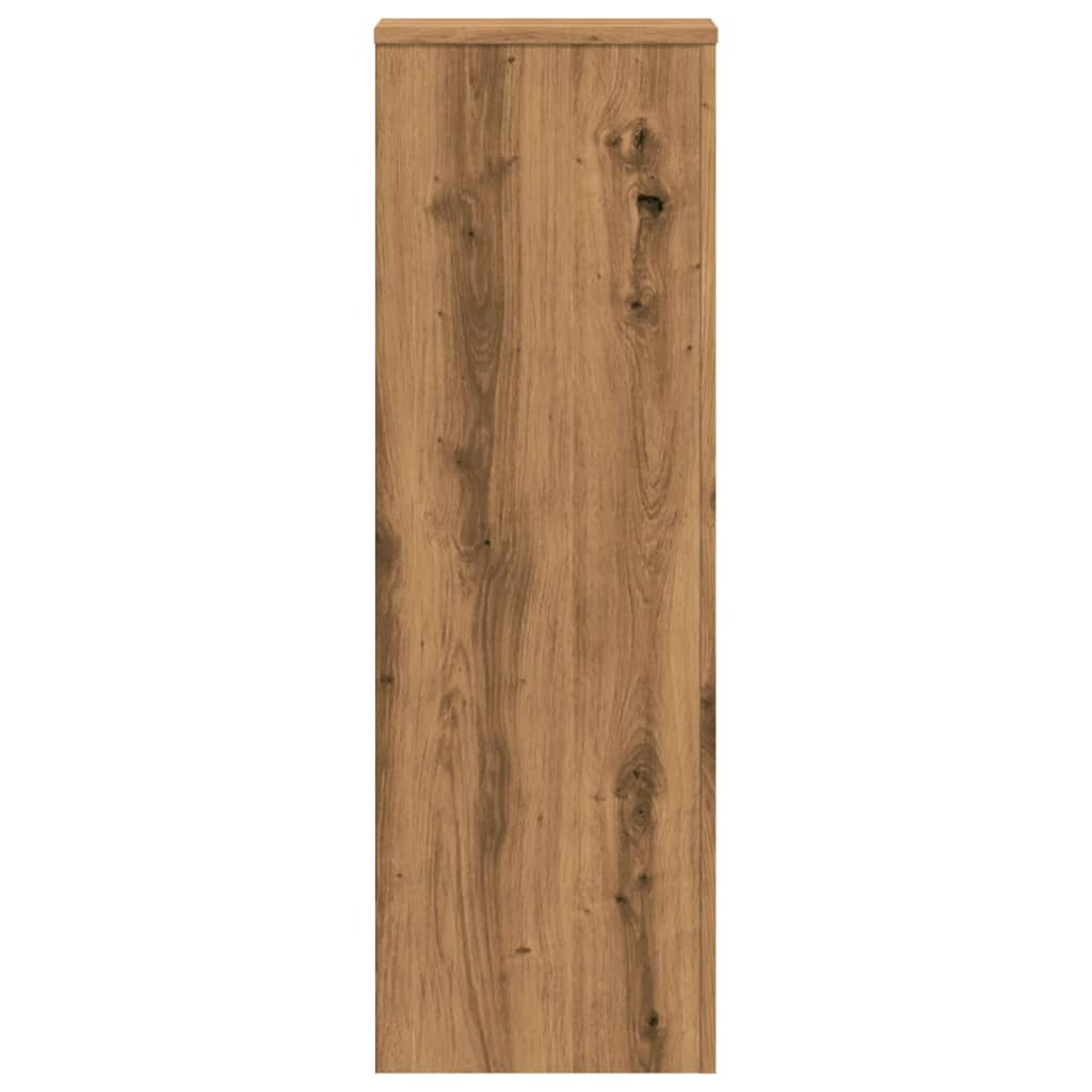 vidaXL Suporturi plante, 2 buc., stejar artizanal, 33x33x100 cm, lemn vidaXL Suporturi plante, 2 buc., stejar artizanal, 33x33x100 cm, lemn