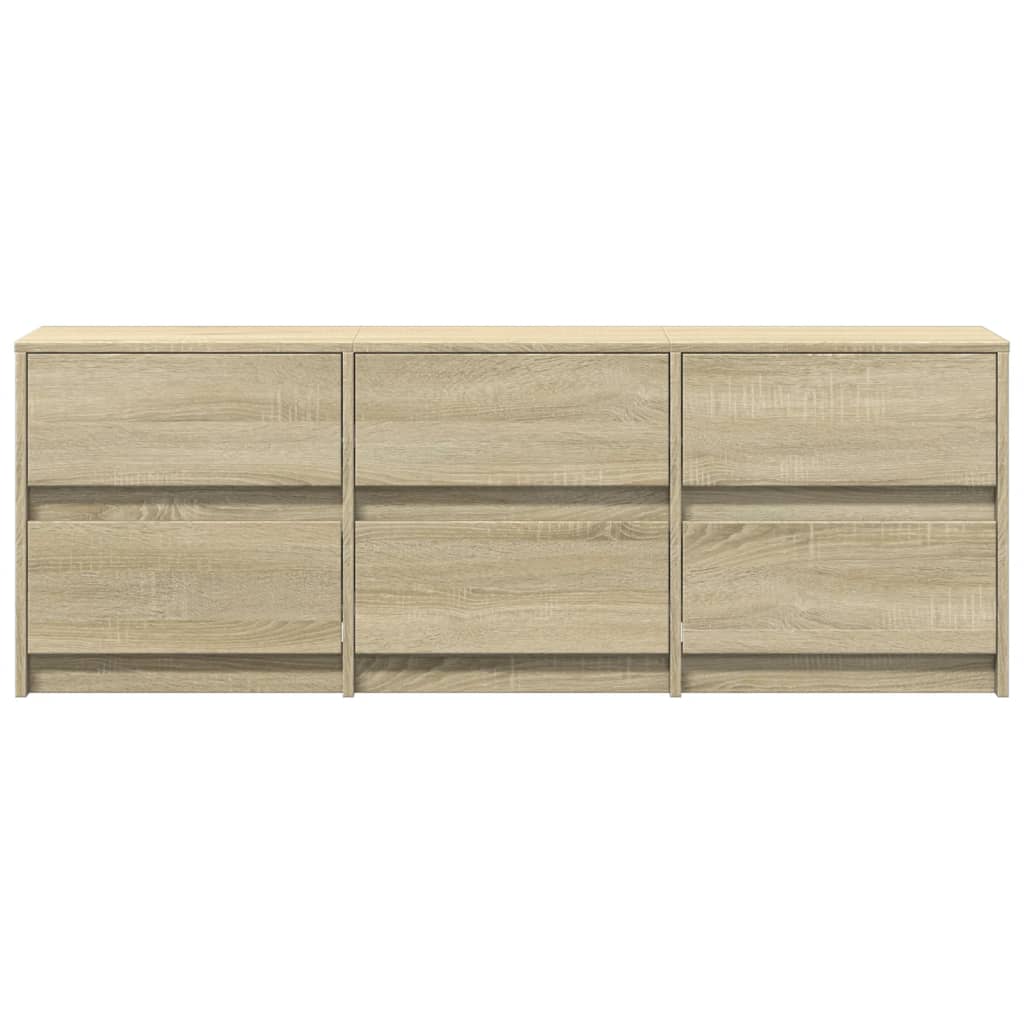 vidaXL Dulap TV, stejar sonoma, 140x34x50 cm, lemn compozit vidaXL Dulap TV, stejar sonoma, 140x34x50 cm, lemn compozit