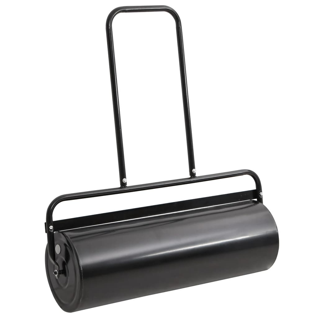 vidaXL Tăvălug gazon de grădină cleme de aerisire negru 63 L fier/oțel vidaXL Tăvălug gazon de grădină cleme de aerisire negru 63 L fier/oțel