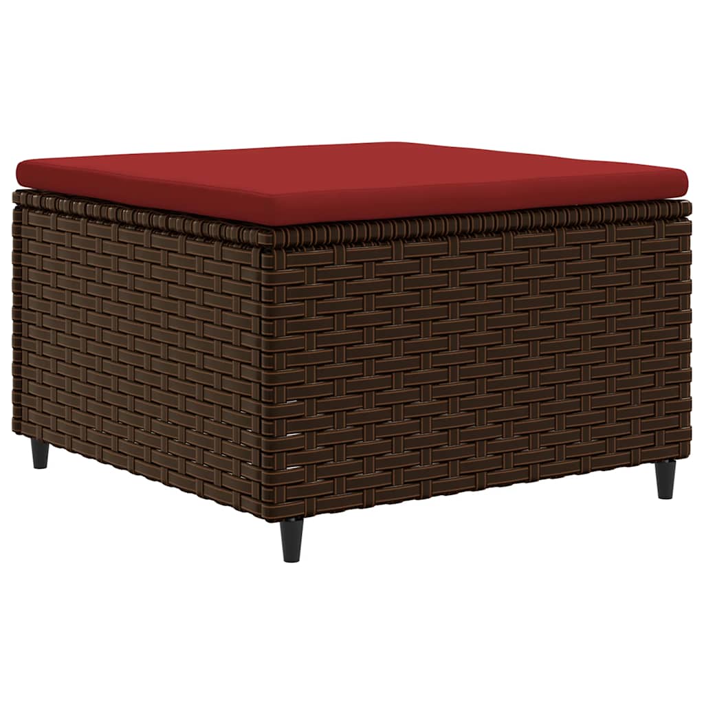 vidaXL Set mobilier de grădină cu perne, 8 piese, maro, poliratan vidaXL Set mobilier de grădină cu perne, 8 piese, maro, poliratan