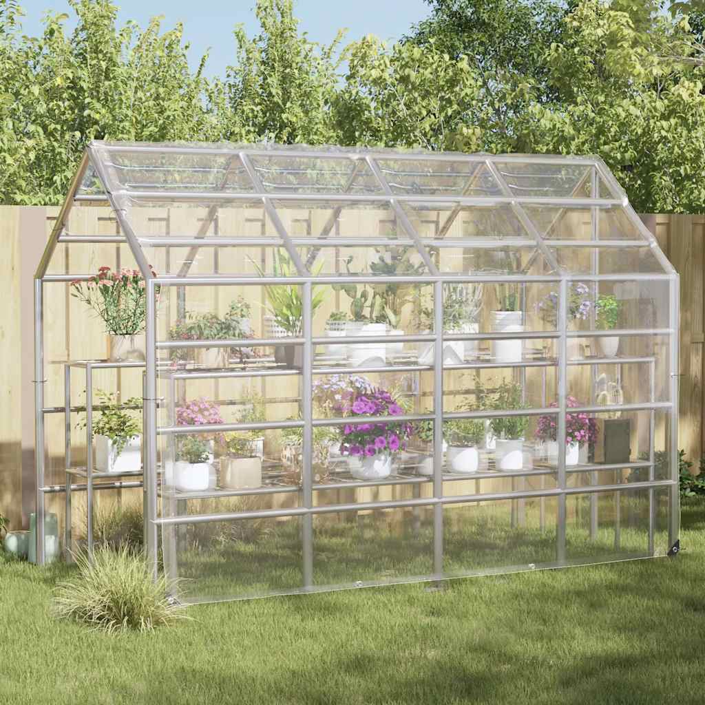 vidaXL Capac pentru plante cu ochiuri 3x6 m PVC