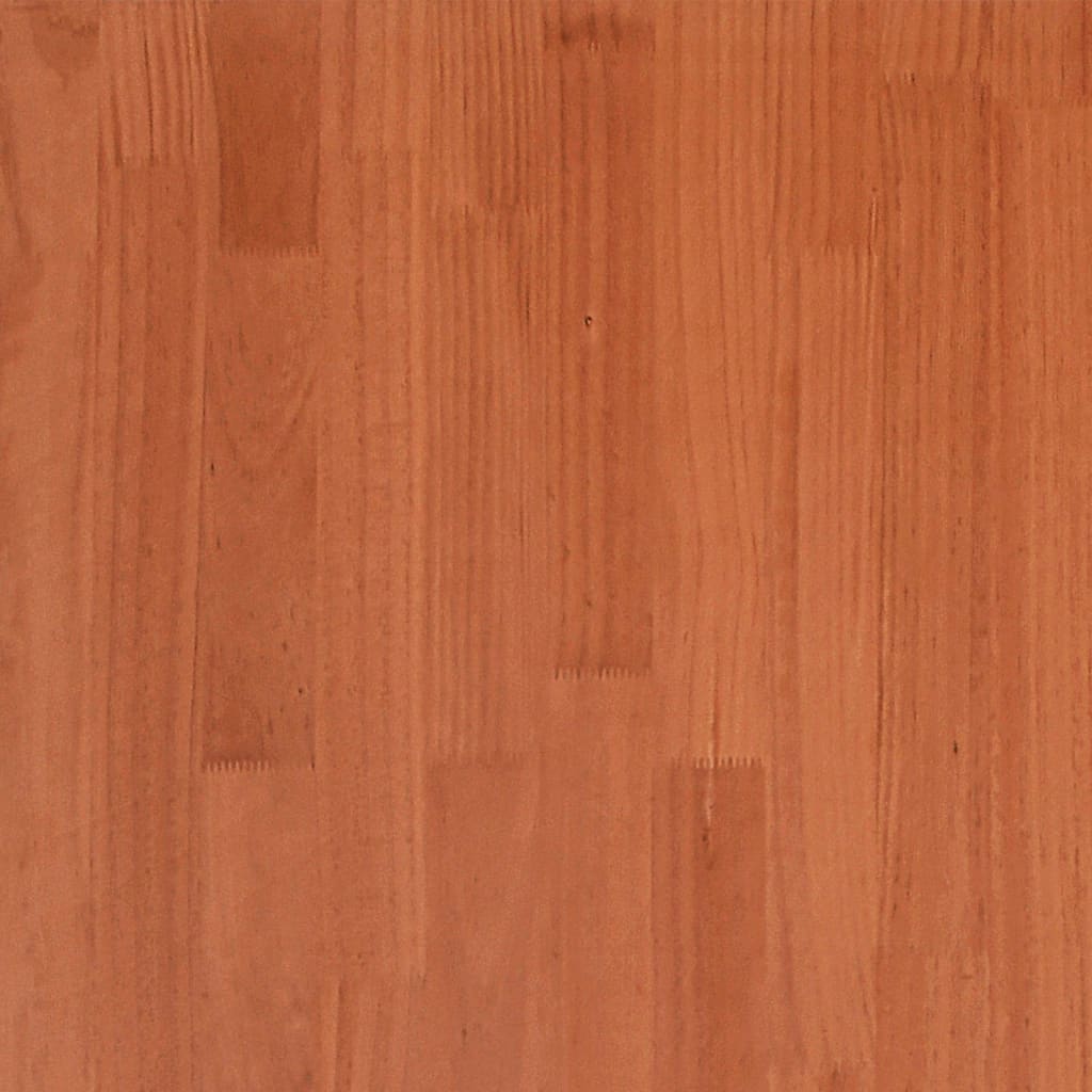 vidaXL Cadru de pat fără saltea, maro ceruit 140x200 cm lemn masiv pin vidaXL Cadru de pat fără saltea, maro ceruit 140x200 cm lemn masiv pin
