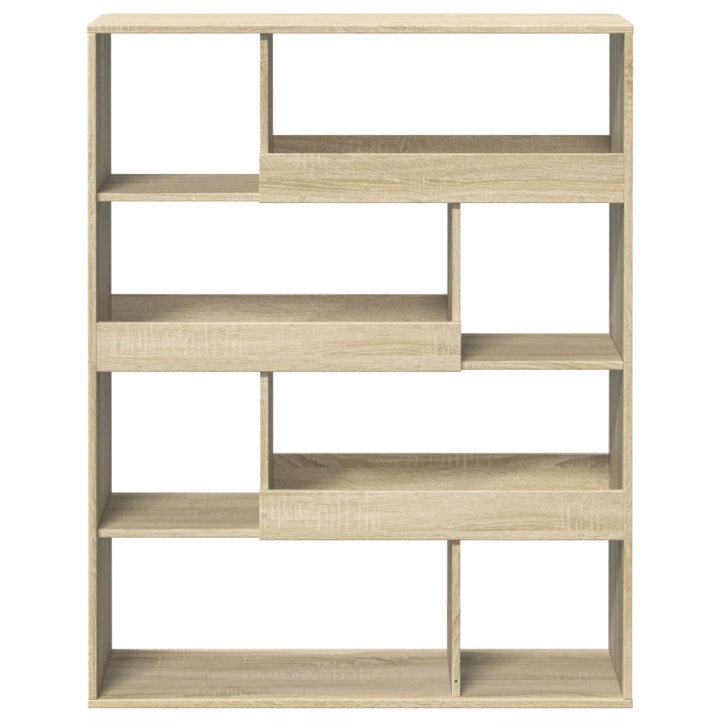 vidaXL Bibliotecă, stejar sonoma, 100x33x125,5 cm, lemn prelucrat vidaXL Bibliotecă, stejar sonoma, 100x33x125,5 cm, lemn prelucrat