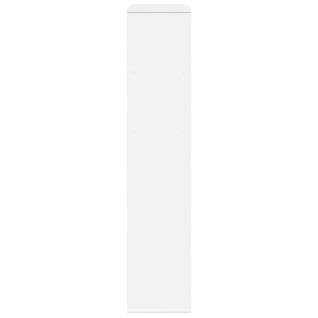 vidaXL Bibliotecă, alb, 100x33x156,5 cm, lemn prelucrat vidaXL Bibliotecă, alb, 100x33x156,5 cm, lemn prelucrat