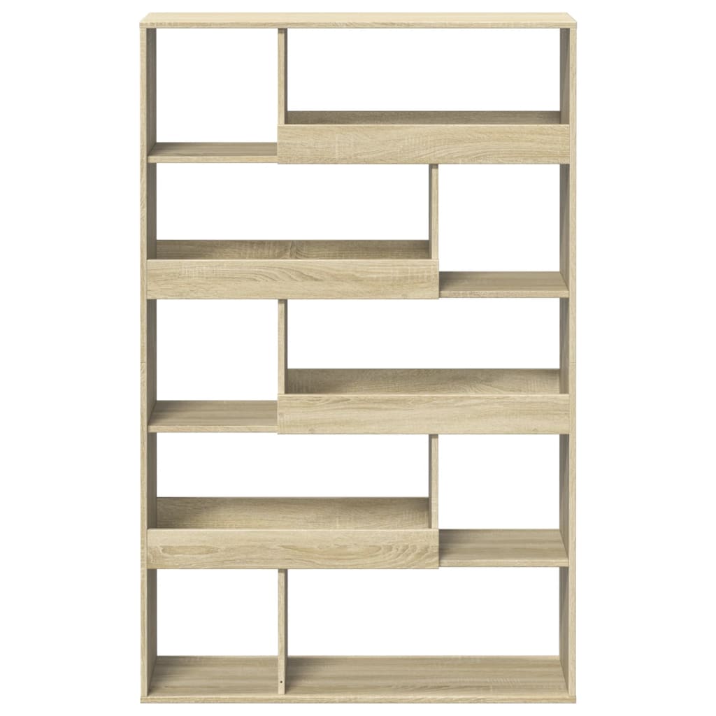 vidaXL Bibliotecă, stejar sonoma, 100x33x156,5 cm, lemn prelucrat
