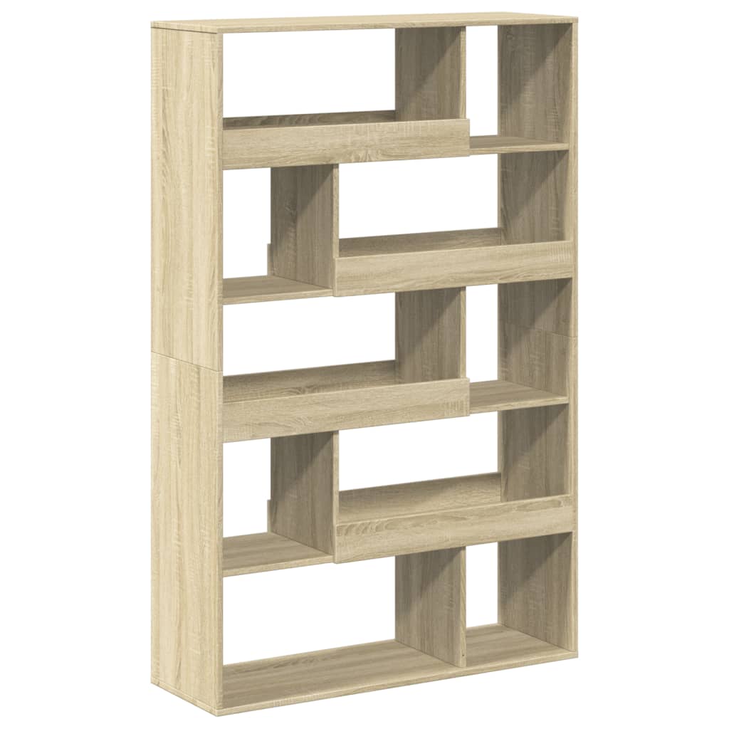 vidaXL Bibliotecă, stejar sonoma, 100x33x156,5 cm, lemn prelucrat