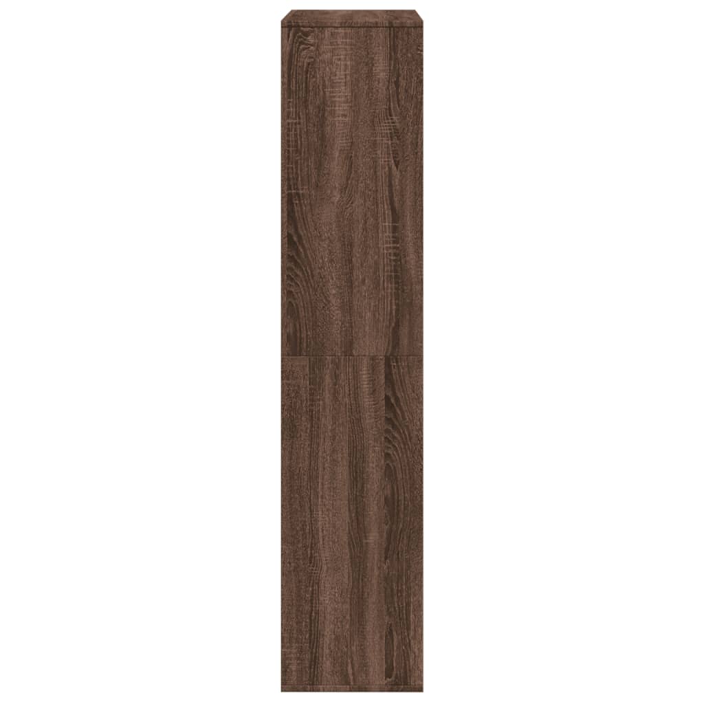 vidaXL Bibliotecă, stejar maro, 100x33x156,5 cm, lemn prelucrat