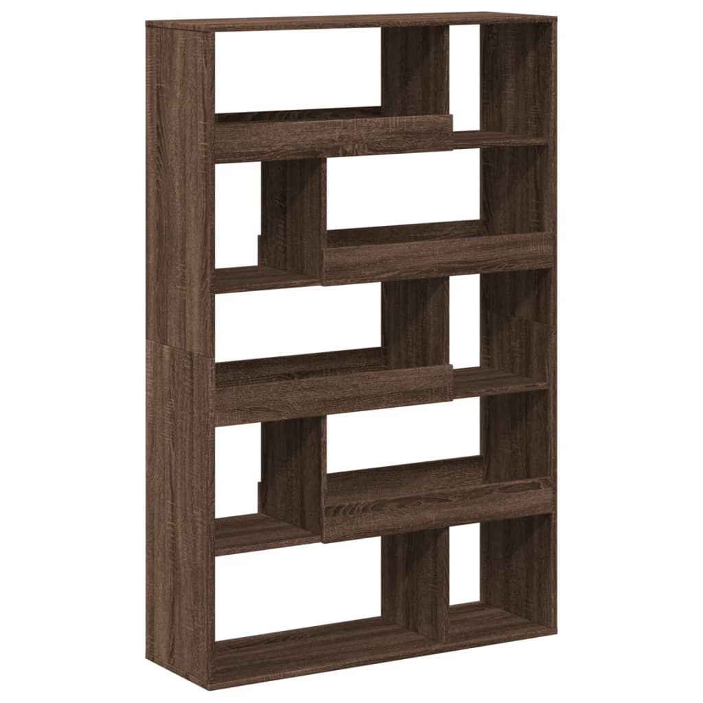 vidaXL Bibliotecă, stejar maro, 100x33x156,5 cm, lemn prelucrat