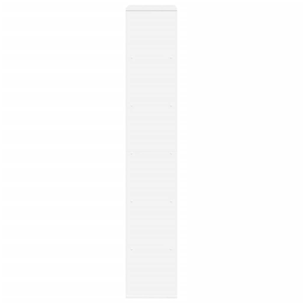 vidaXL Bibliotecă, alb, 100x33x187,5 cm, lemn prelucrat vidaXL Bibliotecă, alb, 100x33x187,5 cm, lemn prelucrat