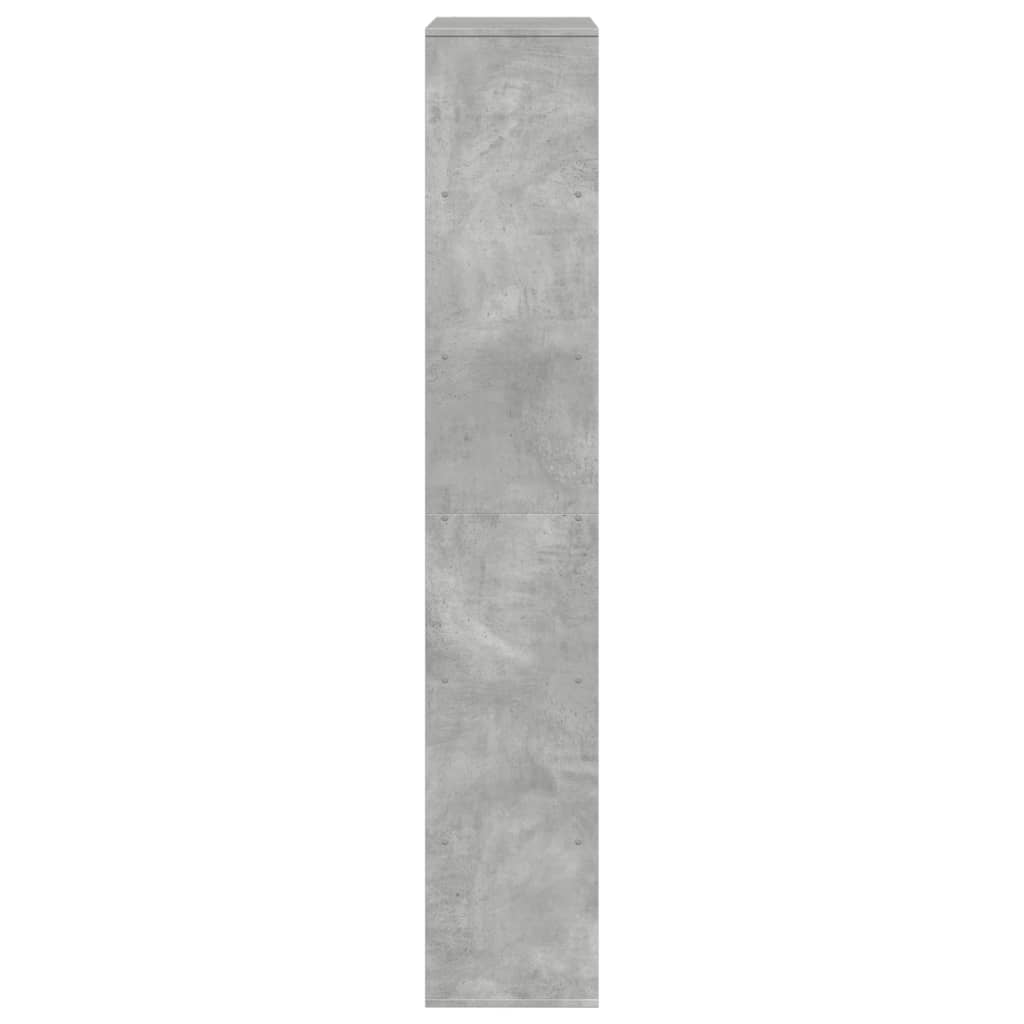 vidaXL Bibliotecă, gri beton, 100x33x187,5 cm, lemn prelucrat vidaXL Bibliotecă, gri beton, 100x33x187,5 cm, lemn prelucrat