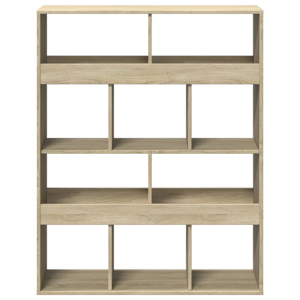 vidaXL Bibliotecă, stejar sonoma, 100x33x125,5 cm, lemn prelucrat vidaXL Bibliotecă, stejar sonoma, 100x33x125,5 cm, lemn prelucrat
