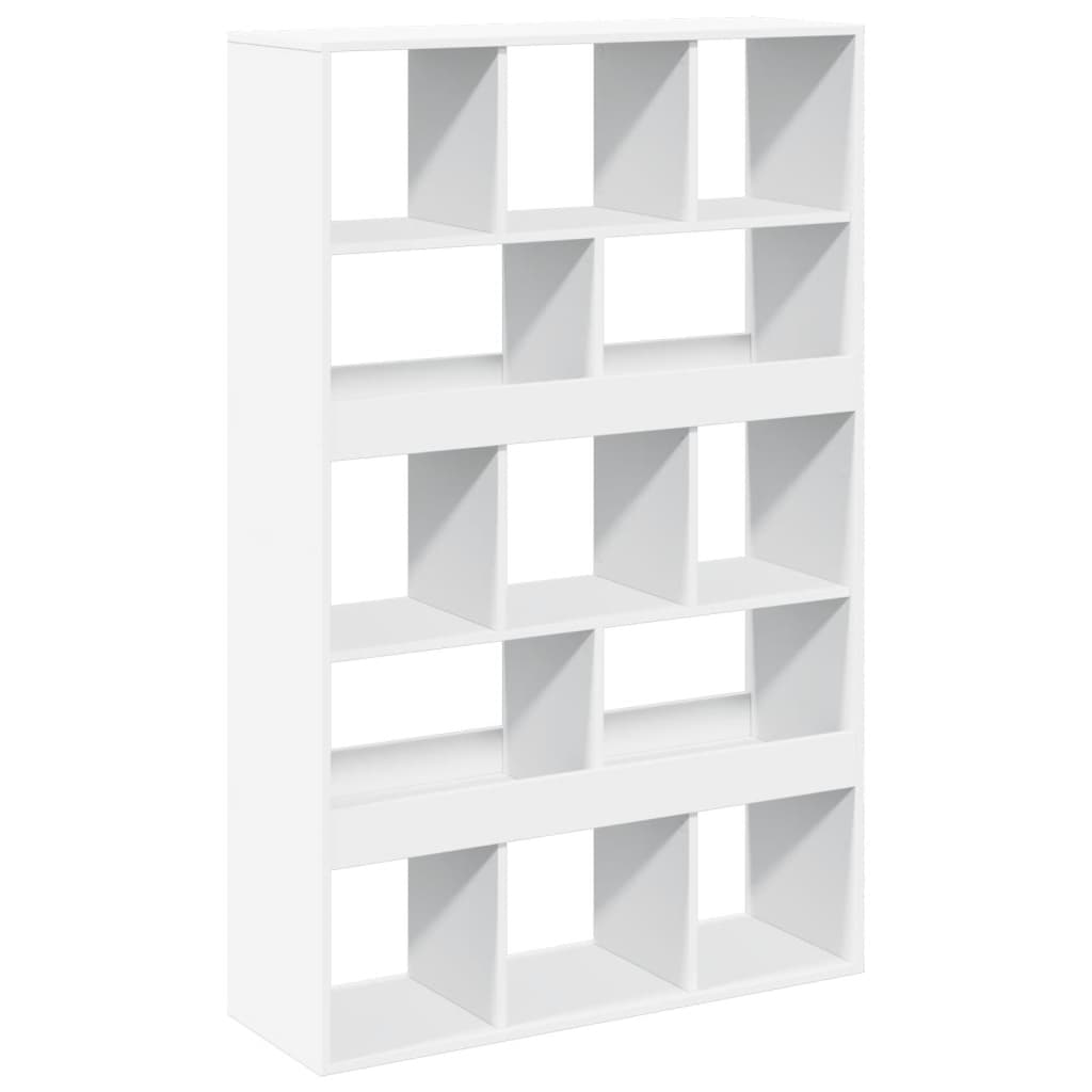vidaXL Bibliotecă, alb, 100x33x156,5 cm, lemn prelucrat vidaXL Bibliotecă, alb, 100x33x156,5 cm, lemn prelucrat