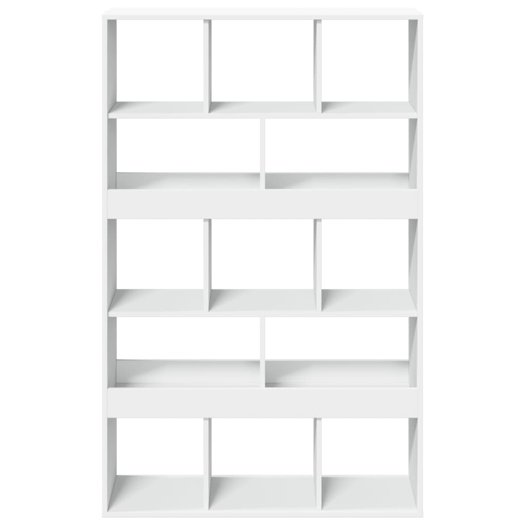 vidaXL Bibliotecă, alb, 100x33x156,5 cm, lemn prelucrat vidaXL Bibliotecă, alb, 100x33x156,5 cm, lemn prelucrat